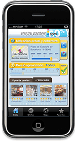 Restaurantes.com for iPhone